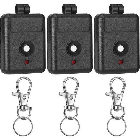 Lot de 3 télécommandes porte-clés 1 canal pour porte de garage Linear DNT00026, Delta-3 310 MHz 12 V, ouvre-porte de garage miniature (1/5)