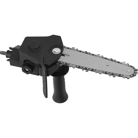 Adaptateur de conversion pour scie électrique, poignée en plastique et acier inoxydable, montage facile. Compatible avec les perceuses électriques de 15 cm (6 pouces). (1/5)
