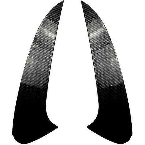 Garniture de prise d'air de spoiler de pare-chocs arrière pour Mercedes-Benz GLE Coupé C292 GLE63S GLE400 GLE450 4MATIC AMG 2015-2019, finition carbone (1/5)
