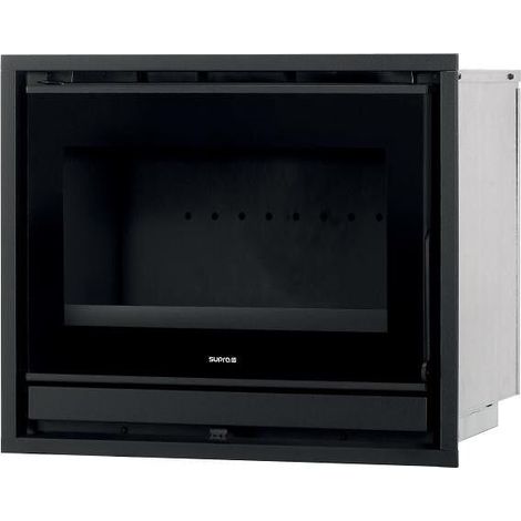 Supra – Insert cheminée à bois étanche 9kW – Acier – Raccordable à l’air extérieur – Pour chauffage quotidien jusqu’à 160m² (1/5)