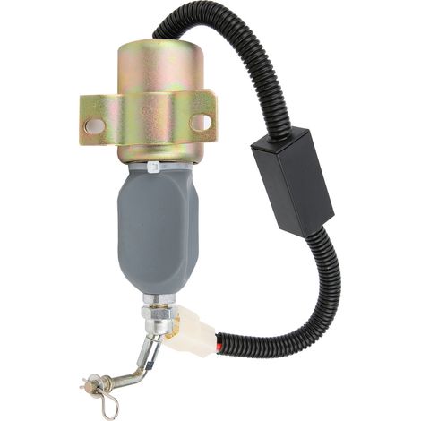 Électrovanne de coupure carburant 12V CC 37V84A-56010 pour arrêt d'urgence moteur et système anti-flamme (1/5)