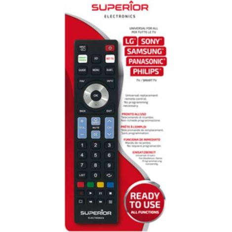TELECOMANDO TV SUPERIOR UNIVERSALE 5 MARCHI