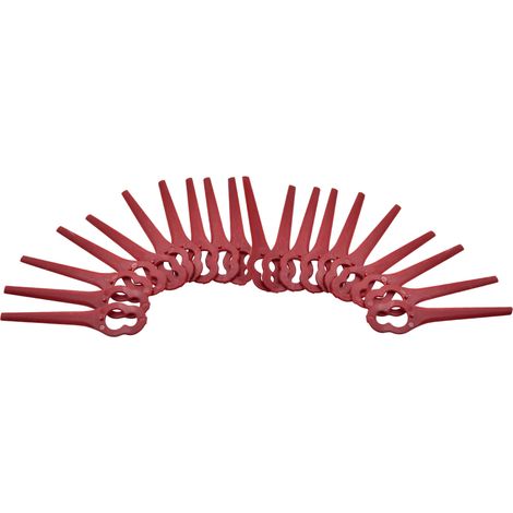 Lames pour coupe bordure WERKA PRO Plastique résistant, montage rapide, lot de rechange, coupe-bordure sans fil, bordures, massifs (1/5)
