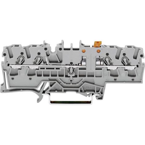 Bloc de jonction sectionnable WAGO 2002-1871 5.20 mm ressort de traction Affectation: L gris 1 pc(s) (1/2)