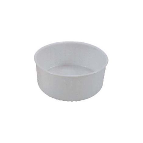 FORMA PER FORMAGGIO CACIOTTA GR.1600- - ø superiore cm.18 - ø inferiore cm.17,2x7,6h. - 6 pezzi