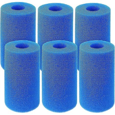 Éponge filtrante, cartouche filtrante en mousse réutilisable et lavable, pour piscine, aquarium et spa Intex type A (1/5)