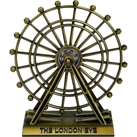 Souvenirs uniques de Londres Tournament petite pièce de métal rotatif London Eye 9.5cm mignon souvenir de mariage