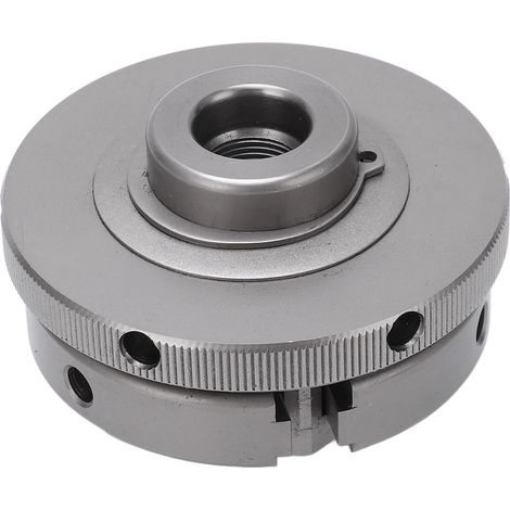 Mandrin de tour à 3 mors en acier 45, mandrin manuel de précision pour machines-outils, diamètre 2,5 pouces (1/5)