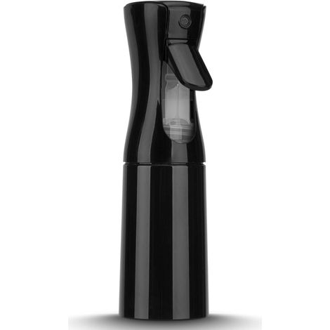 Vaporisateur continu, 200 ml - Pulvérisateur à brume fine pour cheveux, nettoyage, plantes - anti-fuite et ergonomique - Noir (1/5)
