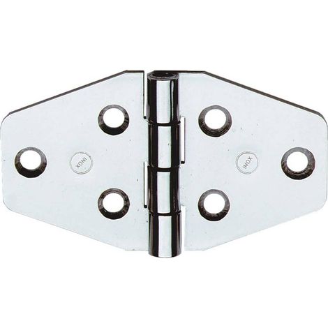 CERNIERA IN ACCIAIO INOX ART.854IN mm 40 x 70