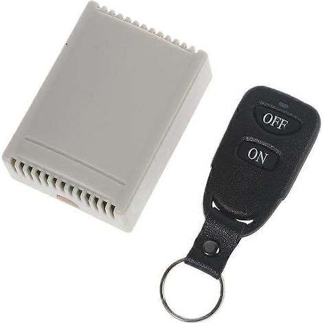 Interrupteur universel sans fil pour ampoule LED, interrupteur marche/arrêt à clé unidirectionnelle (1/5)