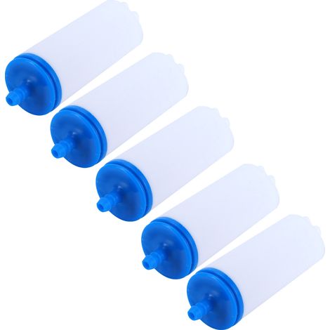Lot de 5 filtres à carburant compatibles avec les modèles Husqvarna 40, 45, 371K, 375K, K760, K750, K960, K970, K1250 et 3120K. (1/5)