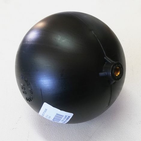 Sfera in plastica da 120mm doppio attacco per galleggiante (1/2)