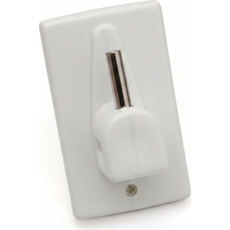 GANCIO PER BRIS BRIS IN PLASTICA IN BLISTER- - bianco, mm.32x18, in bl.4 pz. - 12 blister