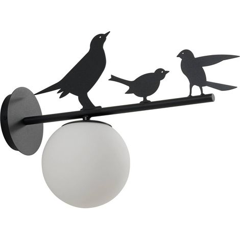 Applique Exterieur à intensité variable 'Lintu Bird' en métal (1/5)