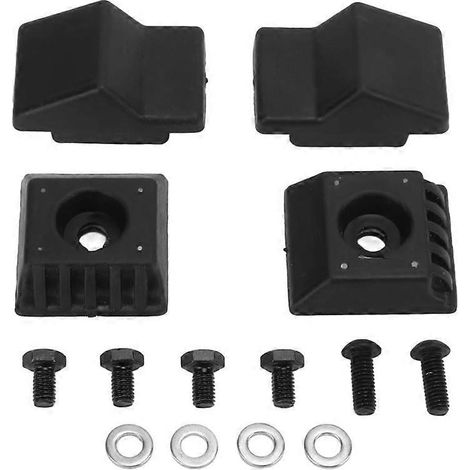 1. Heckklappenstopper aus Gummi mit Schraube – Heckklappenstopper aus Gummi, Verriegelungsdämpfer – 2er-Pack, Befestigungsmaterial enthalten.