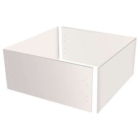 Nicoll – Retenue d'isolant pour trappe de plafond 550x375mm – PVC rigide 3mm – Fixation entre cadre et support – Accès aux combles