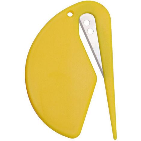 Mini ouvre-lettres en plastique, ouvre-enveloppes, coupe-papier, couteau d'art, coupe-corde, coupe-cordes en caoutchouc, ouvre-nœuds pour poils de chat (1/5)