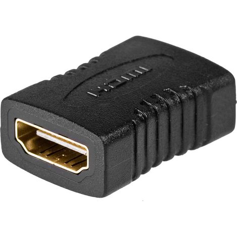 Akyga AK-AD-05 HDMI-Adapter (Version 1.4) Buchsenadapter-Hohlstecker (1/2)