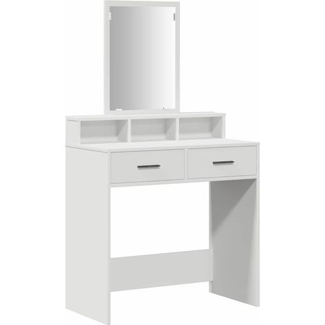 Maison Exclusive - Tavolo da Trucco Bianco 79 x 41 x 140 cm Legno multistrato