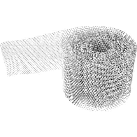 Grille de Protection Gouttière en Alliage d'Aluminium 15 CM X 12 M Filtre à Feuilles pour Toit, Protège-Gouttières Métalliques, Solution Anti-Débris pour Gouttières, Entretien (1/5)