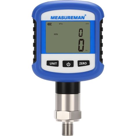 Manomètre numérique Bluetooth, 0-100 bar, raccord 1/4" BSP, précision 0,2% (1/5)