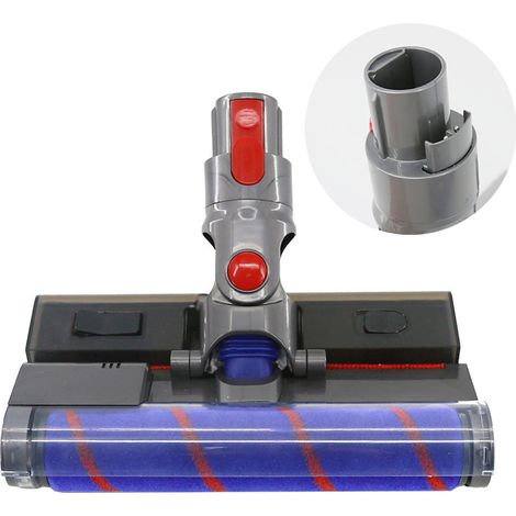Cepillo para suelos con luz verde y depósito de agua para Dyson V7 a V15. (1/4)