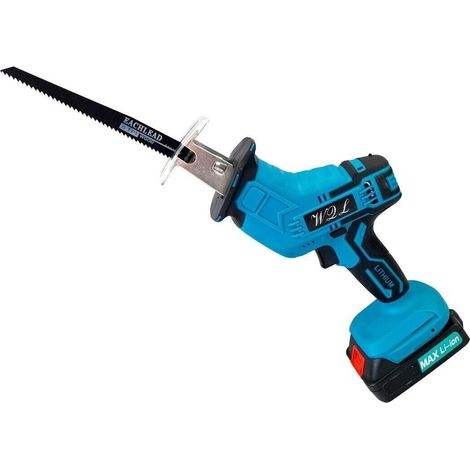 Seghetto a Gattuccio Batteria Motosega Elettrosega 4 Lame 2 Batterie 21V