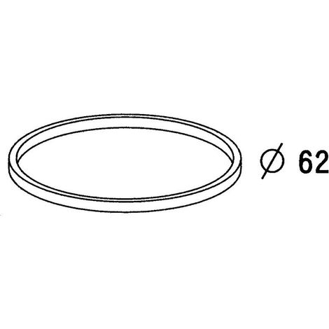 Sockeldichtung für Siphon, 62 x 58 x 3 mm GIRPI