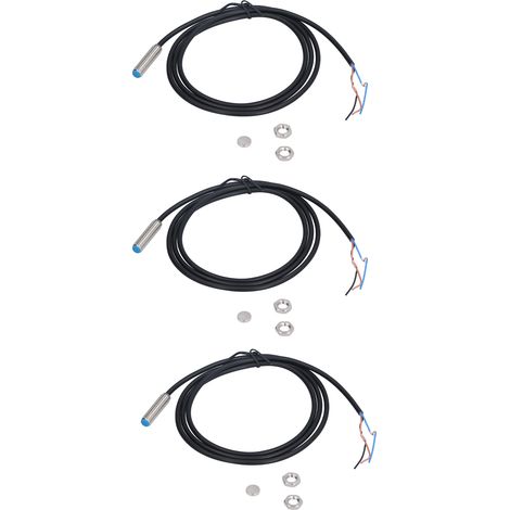 Capteur de proximité M8 NPN NC 10 pièces, inductif intelligent, détection de distance haute précision, 5-30V DC (1/5)