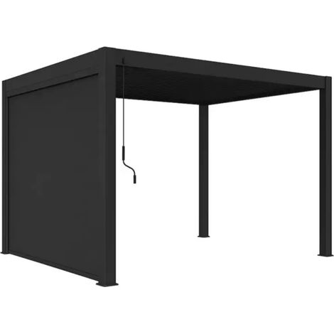 Tenda laterale motorizzata 3M OMBREA VS - Antracite