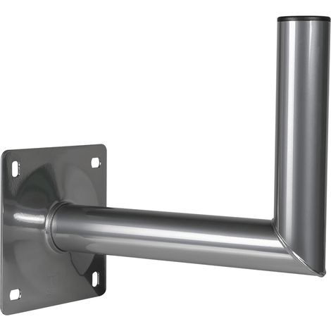Support mural en aluminium Haute Qualité 25 cm WH3 Pour Mirroir Satellite – Trou Oblong – Certifié TÜV (1/3)