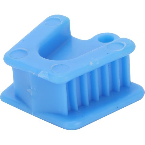 Écarteur de joue professionnel en silicone dentaire orthodontique, bloc de morsure, bleu, taille M (1/5)