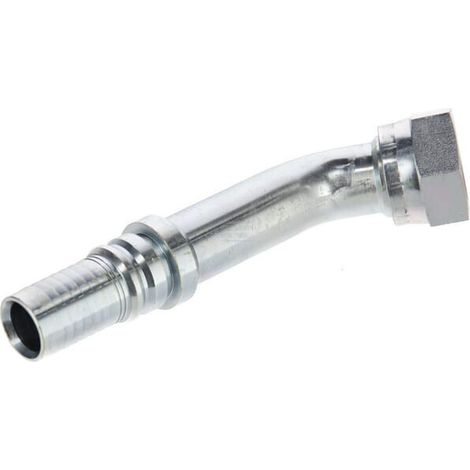 Racor de prensado 4SH-DN25-1.7/16" ORFS a 45掳 ALFAGOMMA DAVH252345G2 (1/2)