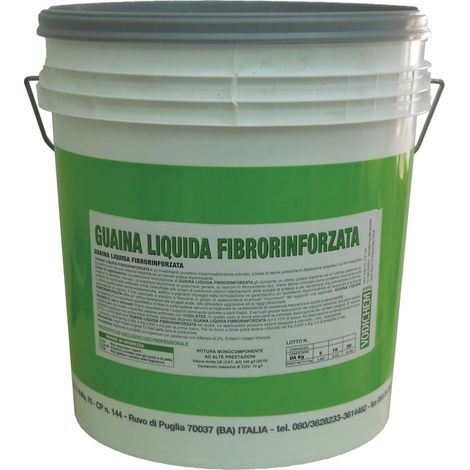 Membrane d&39A tanchA itA liquide grise renforcA e de fibres liquides de 5 kg (1/3)