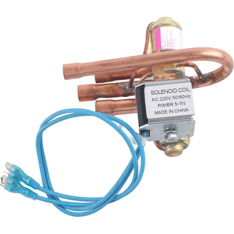 Ortviai Vanne inversée 4 voies pour climatisation – Cuivre, compatible R22/R410A/R407C/R404A, 1P (1/3)