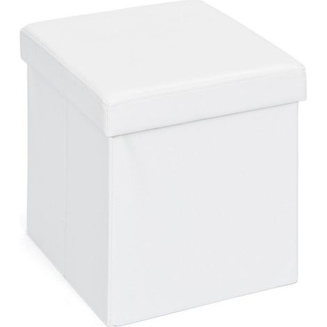Boîte de Rangement Pliable "Basics" 38cm Blanc (1/2)