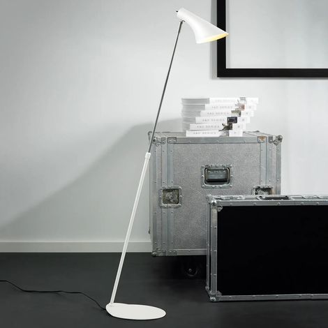 [GEBRAUCHT] B-Ware Nordlux Stehleuchte Liam Weiß Standleuchte Stehlampe Deko Wohnzimmerleuchte E14