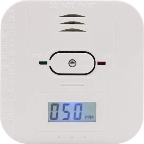 Détecteur de monoxyde de Carbone Alarme de monoxyde de Carbone- Alarme 85 DB - Conforme à la Norme en 50291 (1/5)