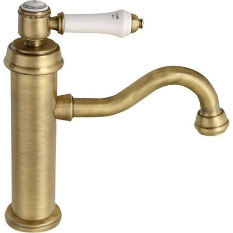 Sapho Vienna - Waschtischarmatur mit Ablauf, bronze VO002BR (1/5)