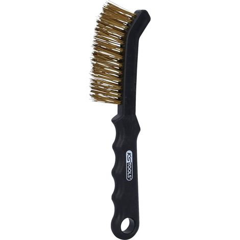 KS Tools Spazzola metallica Ottone 225 mm 1 pz. (1/5)