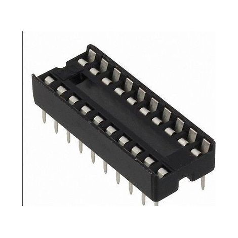 Zocalo Circuito Integrado 20Pin PLANO 2x54mm ICVT-20P