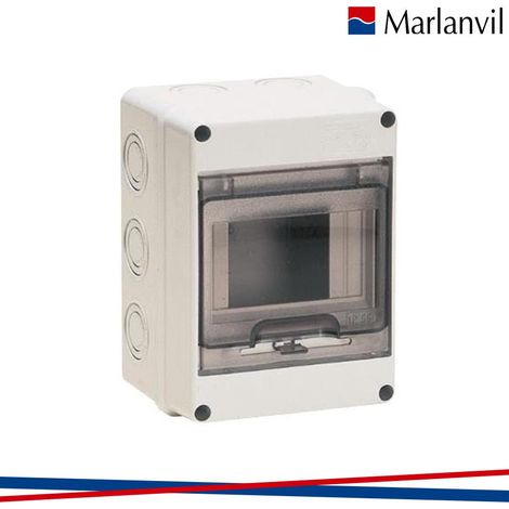 CENTRALINO ESTERNO 4M IP65 GRIGIO