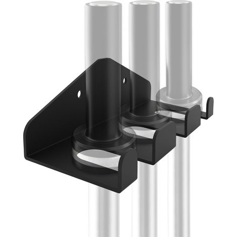 Support pour Haltères, Support Porte Mural pour Barre d'Haltères, Gancio da Parete per Bilanciere Verticale, Support Mural pour Haltères Olympiques (1/5)