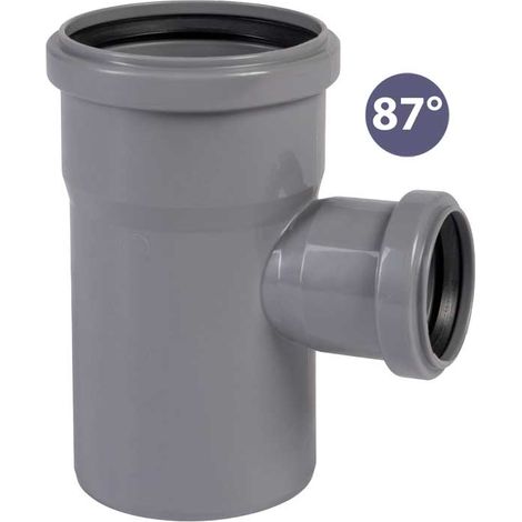 BRAGA RIDOTTA 87,5° A INNESTO Ø75 x Ø50 - L.113 mm