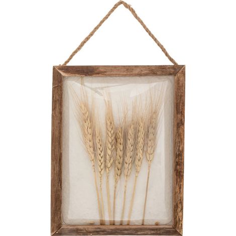 Déco Murale Bombée Blés "Jonas" 34cm Marron (1/3)