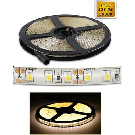 2835 Led Strip 5mt Reel Light 4000k 3000k 6500k Waterprof Ip55 2835-12v