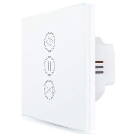 Interruttore intelligente per tapparelle, apertura regolabile, interruttore Wi-Fi per tende e tapparelle, compatibile con Alexa e Google Home per il controllo vocale, timer intelligente, motore a pare