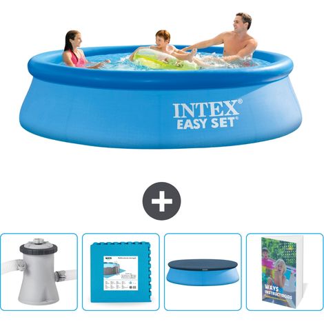 Intex Piscine Easy Set Ronde - 305x76 cm - 5-pièces  SCB124 (1/5)