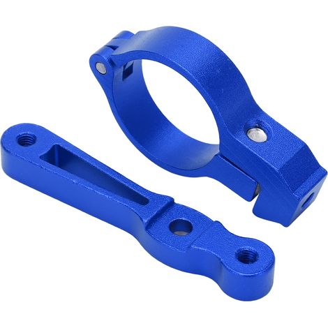 Fahrradflaschenhalter aus Aluminiumlegierung, Sattelstützenadapter, Flaschenhalter für Outdoor-Radtouren, blau (1/5)